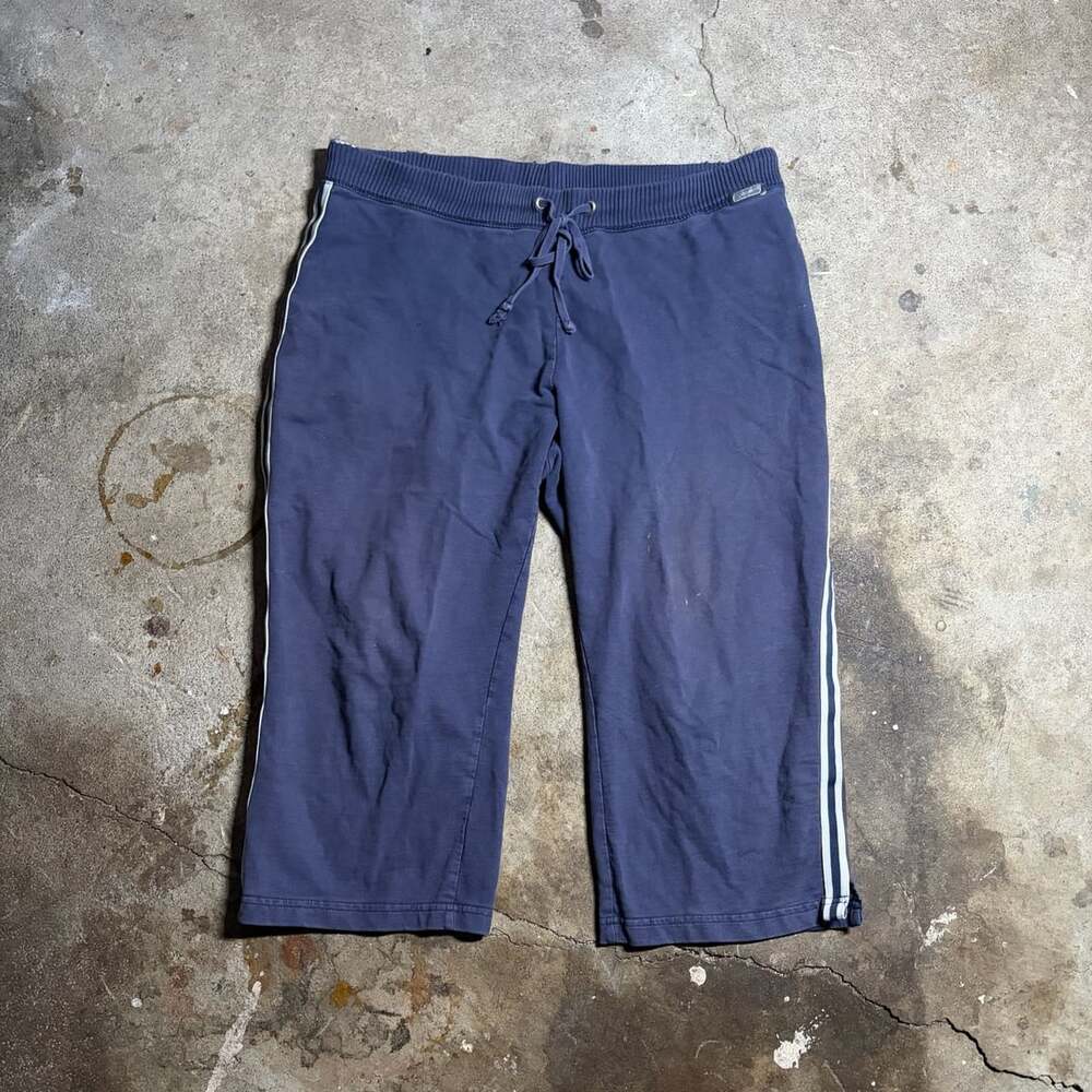 New York Laundry N.Y.L. Vintage Blue Cotton Capris Size M